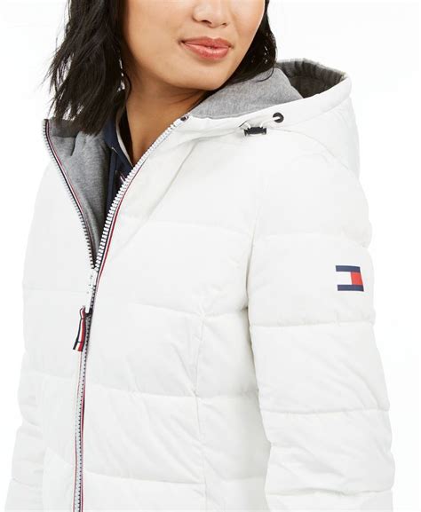 tommy hilfiger ladies winter coats